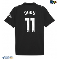 Moški Nogometni dresi Manchester City Jeremy Doku #11 Gostujoči 2025-26 Kratek Rokav